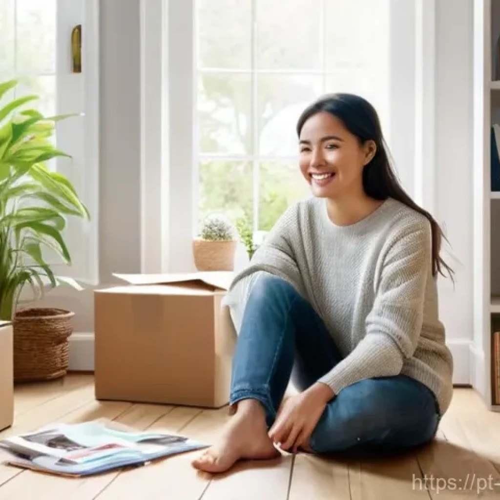 집안의 불필요한 물건 정리하는 법 - **Embracing the Freedom of Decluttering**
A bright and airy living room, bathed in soft, natural...