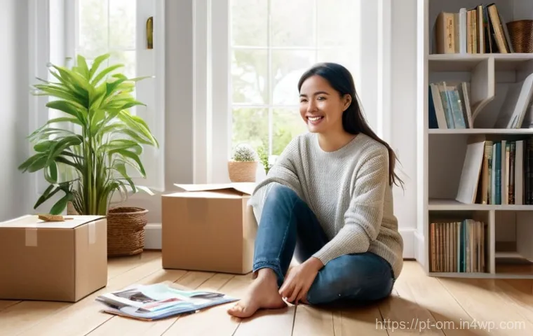 집안의 불필요한 물건 정리하는 법 - **Embracing the Freedom of Decluttering**
A bright and airy living room, bathed in soft, natural...